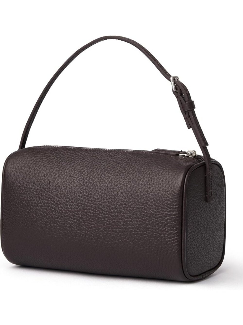 Chic Small Leather Barrel Purse for Women | Stylish Top Handle Hobo Tote